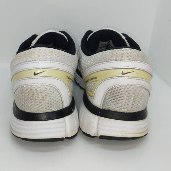 Nike Dual Fusion ST Men's Pre-owned White/Yellow Athletic Sneakers - sz. 12 1/5 - Picture 4 of 6